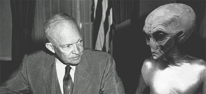 US President Eisenhower