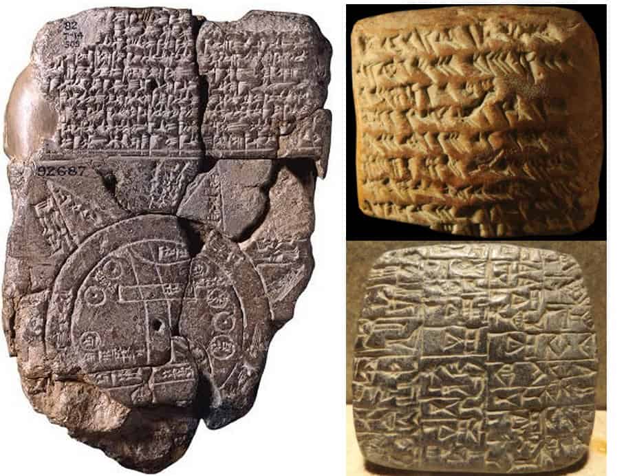 Sumerische Keilschrift 