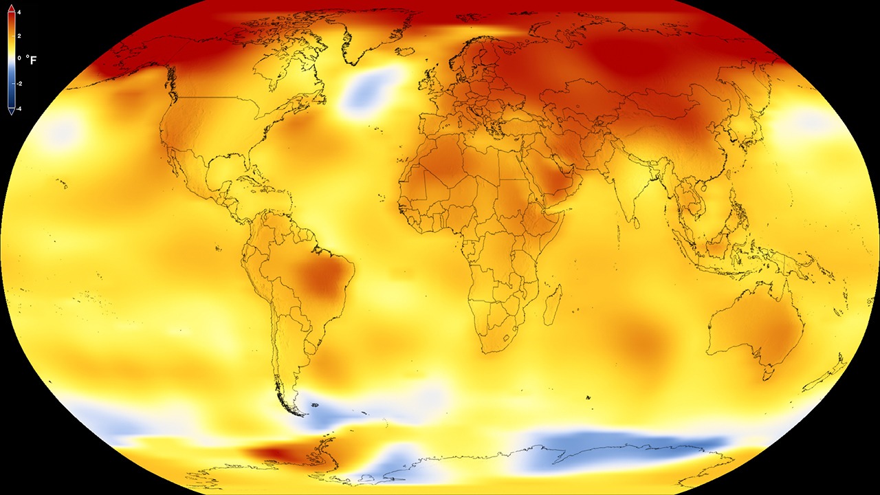 Average Temperature On Earth Rises