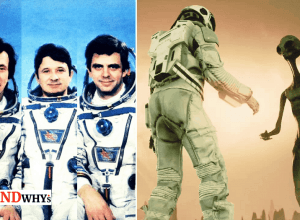 Russian cosmonauts met aliens