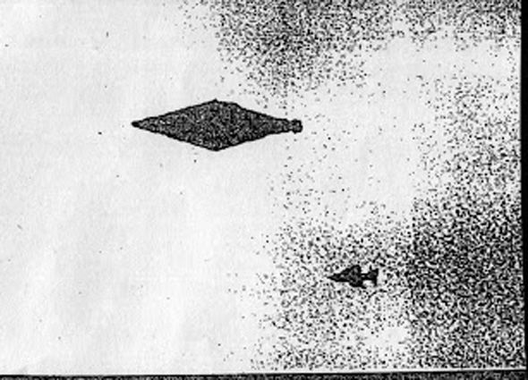 Calvine UFO sighting in 1990