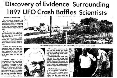 Aurora Ufo Incident 1897