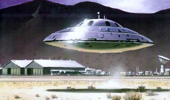 UFO landing