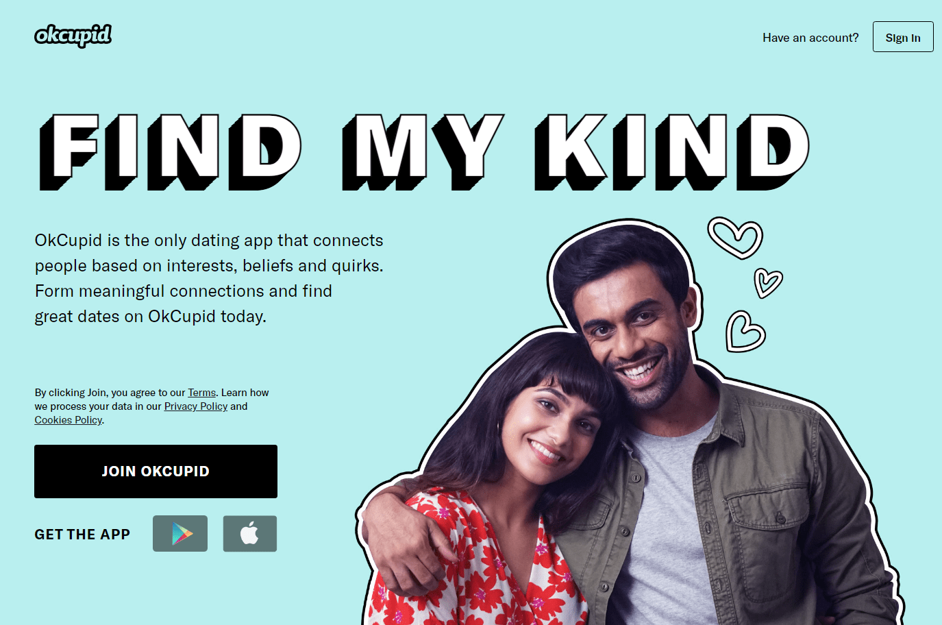 OkCupid dating site 2021