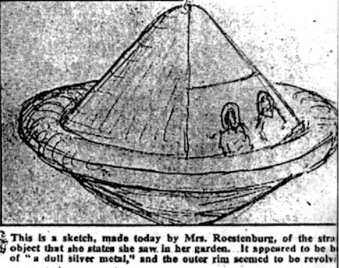 1954 Staffordshire UFO incident