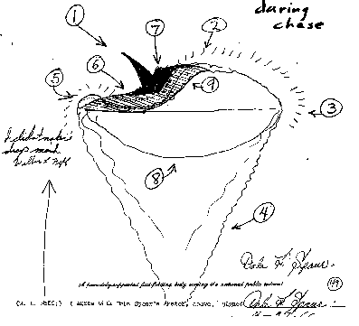 Dale Spaur UFO sketch