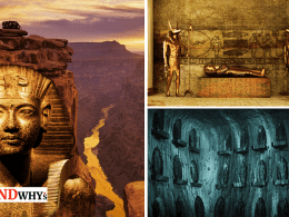 Ancient Underground Egyptian Tomb in Grand Canyon