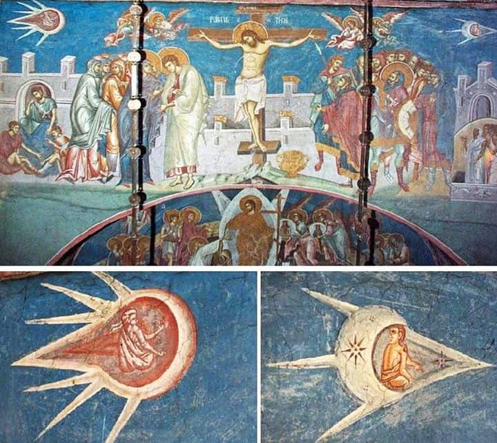 ufo over jesus