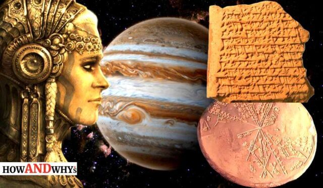 Ancient Babylonian Map of Jupiter