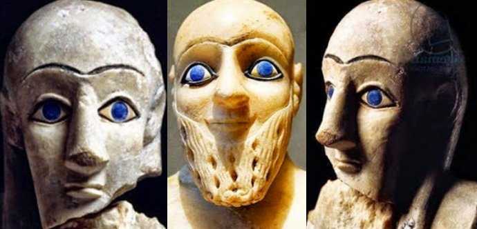 blue eyed people ancient history
