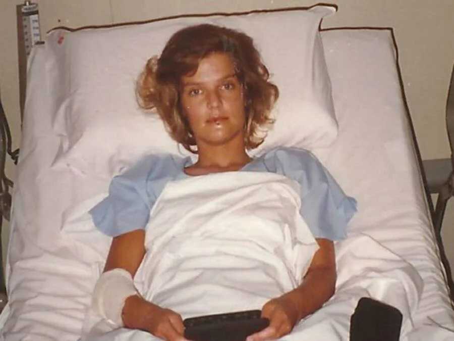 Annette Herfkens in hospital